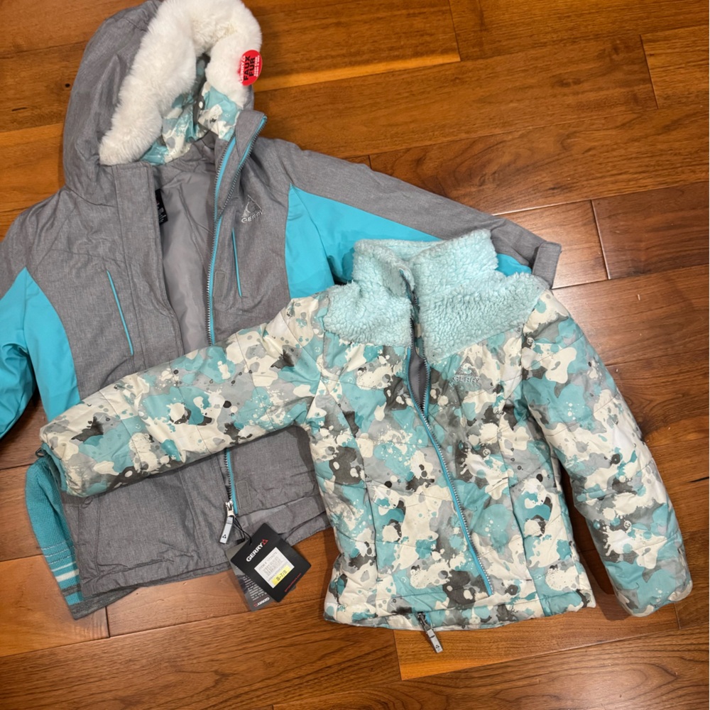 Gerry Gray and Blue Winter Jacket- size 7/8